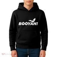 BOOYAH! Bat Halloween Kids Hoodie thumb 4