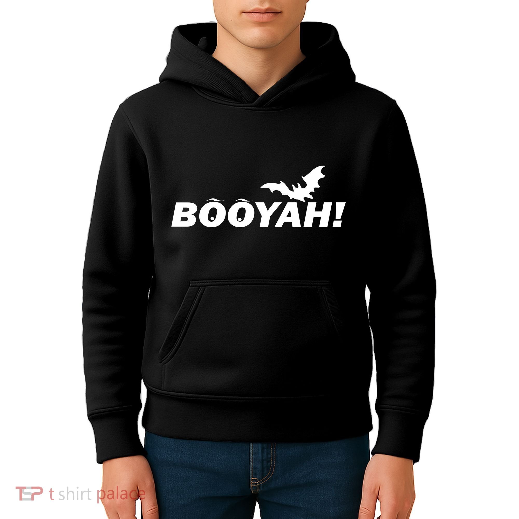BOOYAH! Bat Halloween Kids Hoodie