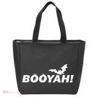 BOOYAH! Bat Halloween Tote Bag thumb 0