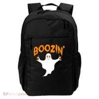 Boozin' Ghost With Beer Backpack thumb 0