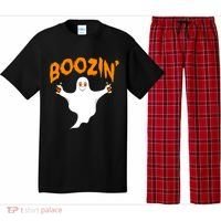 Boozin' Ghost With Beer Pajama Set thumb 0