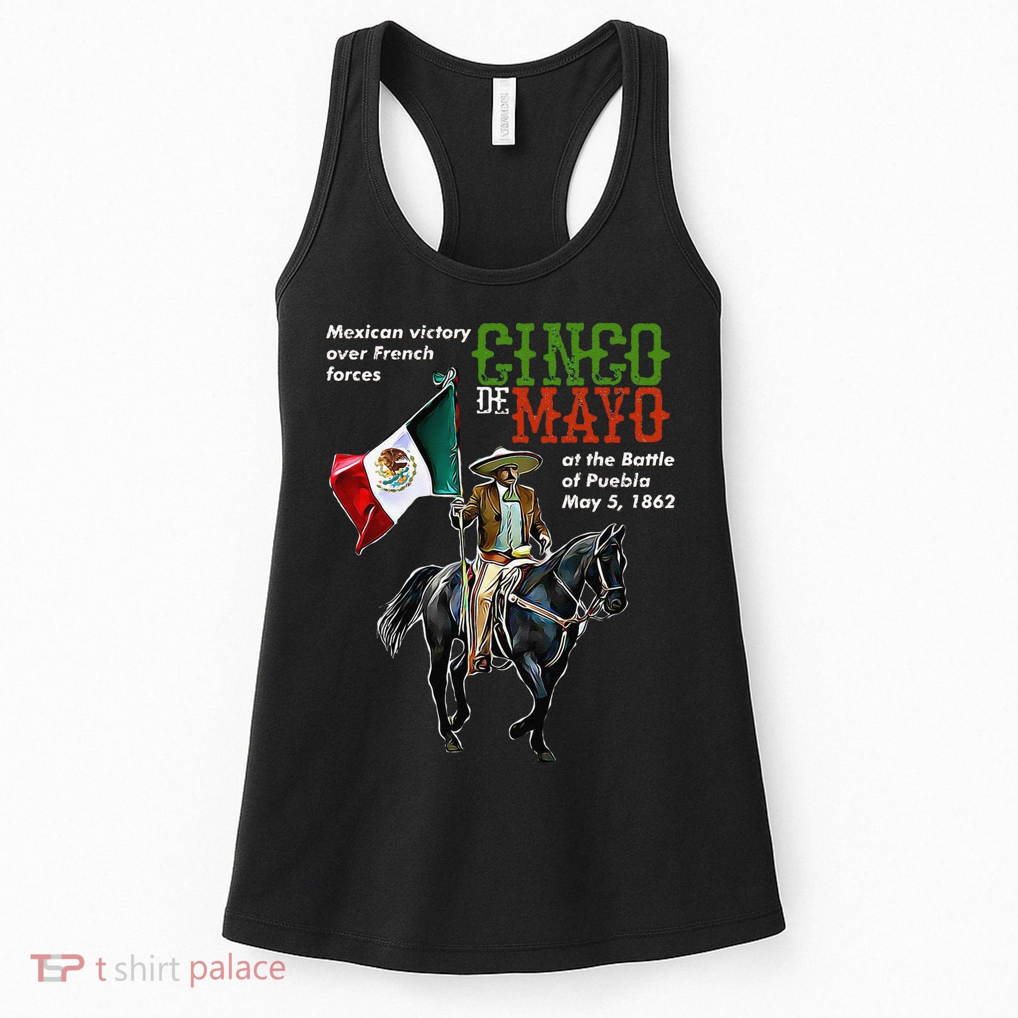 Battle Of Puebla May 5, 1862 Cinco De Mayo Gift Women's Tank Top