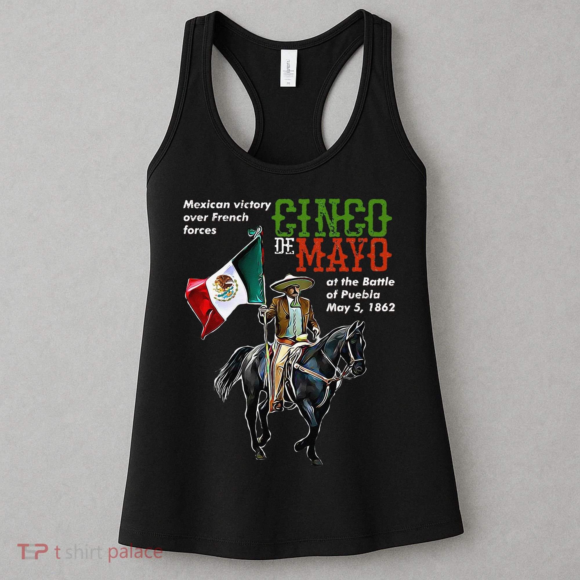 Battle Of Puebla May 5, 1862 Cinco De Mayo Gift Women's Tank Top