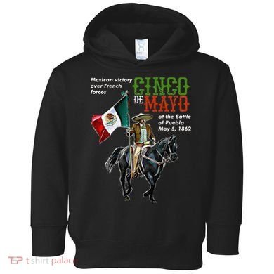 Battle Of Puebla May 5, 1862 Cinco De Mayo Gift Toddler Hoodie