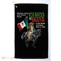 Battle Of Puebla May 5, 1862 Cinco De Mayo Gift Golf Towel thumb 0