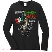 Battle Of Puebla May 5, 1862 Cinco De Mayo Gift Women's Long Sleeve Shirt thumb 0
