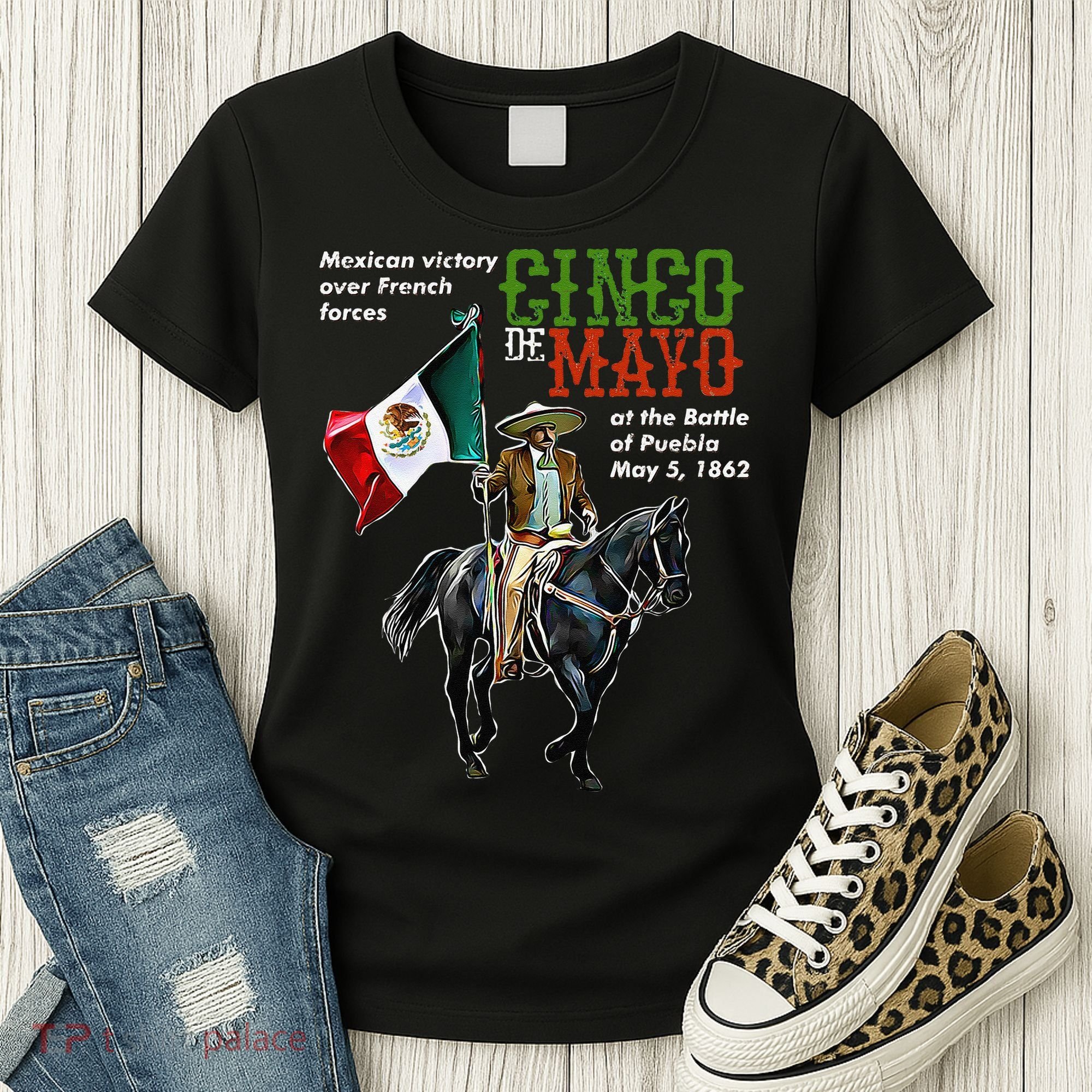 Battle Of Puebla May 5, 1862 Cinco De Mayo Gift Women's T-Shirt