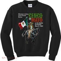 Battle Of Puebla May 5, 1862 Cinco De Mayo Gift Kids Sweatshirt thumb 0