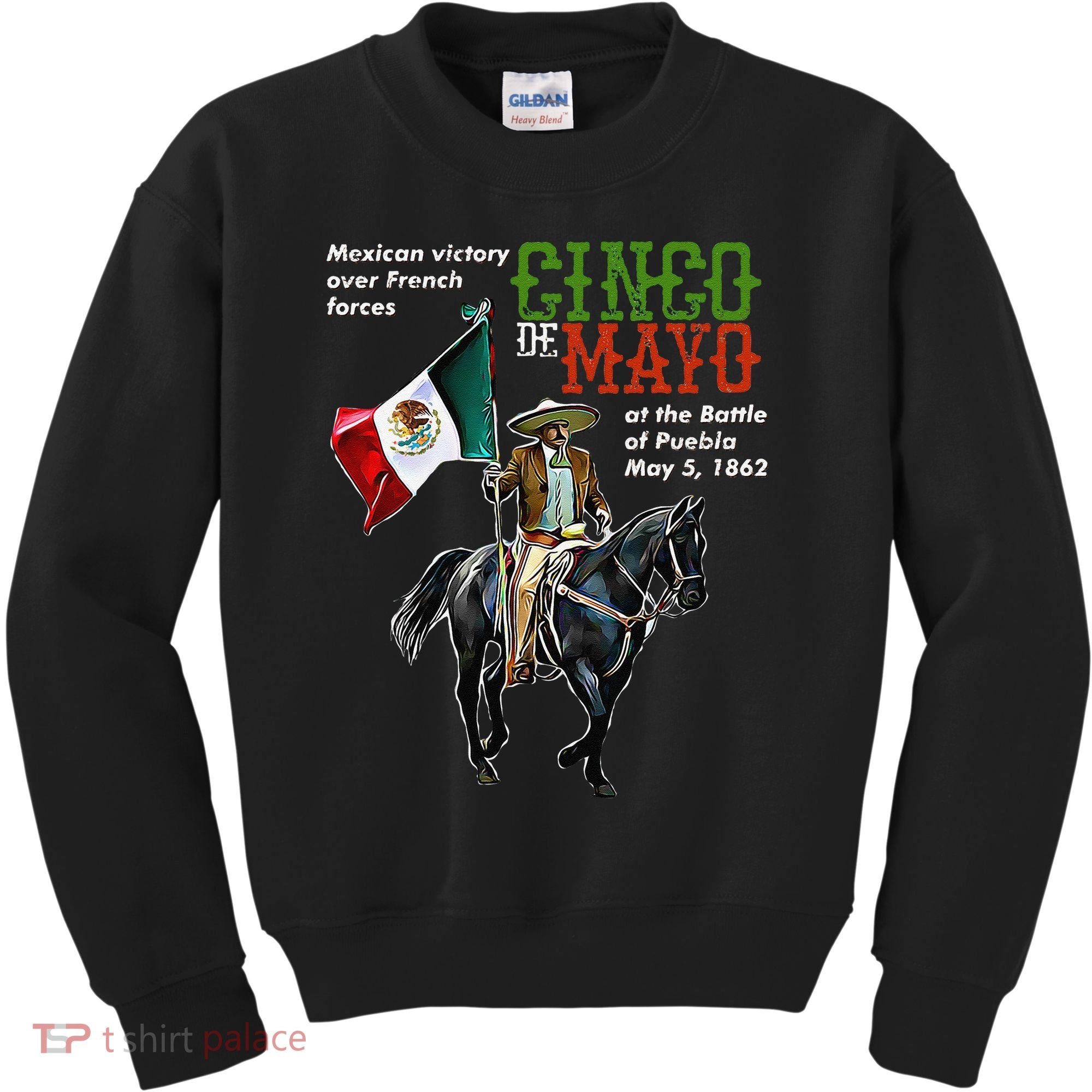Battle Of Puebla May 5, 1862 Cinco De Mayo Gift Kids Sweatshirt