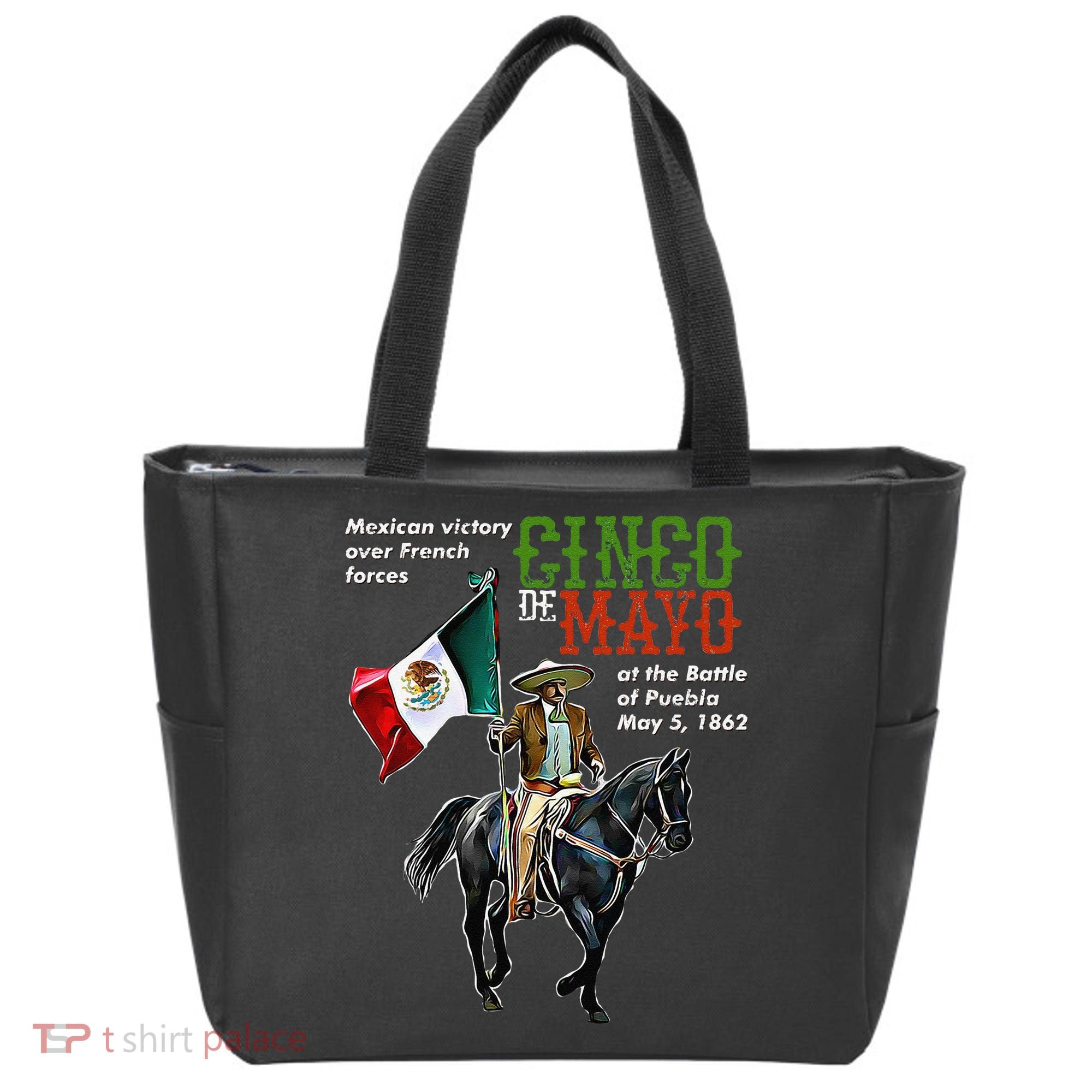 Battle Of Puebla May 5, 1862 Cinco De Mayo Gift Tote Bag