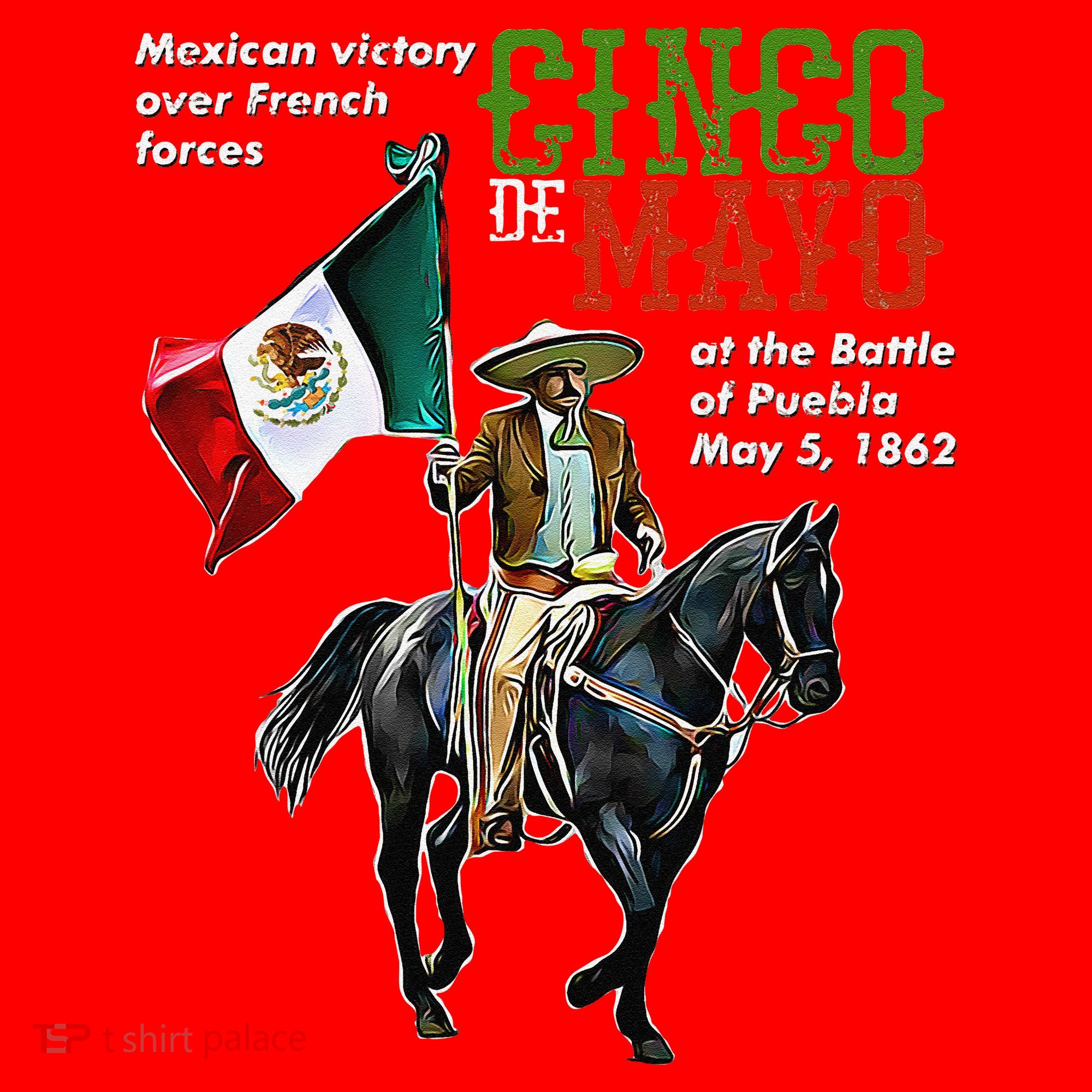Battle Of Puebla May 5, 1862 Cinco De Mayo Gift Santa Hat