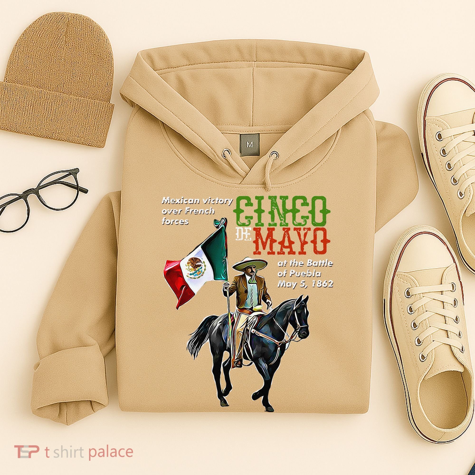 Battle Of Puebla May 5, 1862 Cinco De Mayo Gift Hoodie