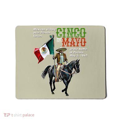 Battle Of Puebla May 5, 1862 Cinco De Mayo Gift Mousepad