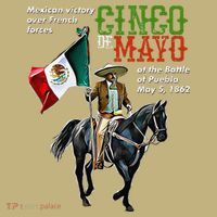 Battle Of Puebla May 5, 1862 Cinco De Mayo Gift Mousepad thumb 1