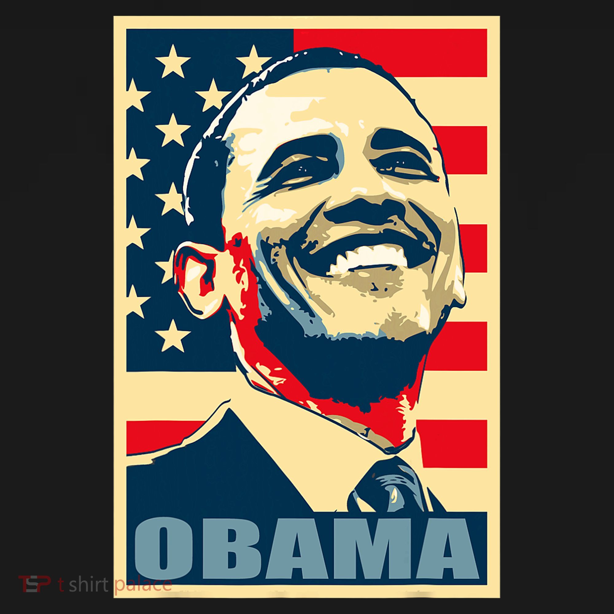 Barack Obama President 44 American Flag Happy Democrat Women's Hoodie