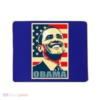Barack Obama President 44 American Flag Happy Democrat Mousepad thumb 0