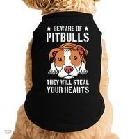 Beware Of Pitbull They Will Still Your Heart Pit Bull Pibble Cute Gift Doggie Tank thumb 0