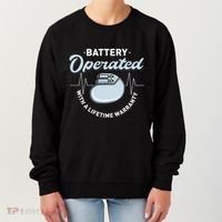 Battery Operated Pacemaker Recipient Heart Attack Survivor Women's Sweatshirt thumb 0