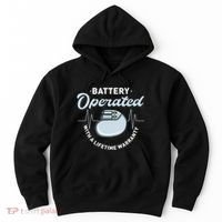 Battery Operated Pacemaker Recipient Heart Attack Survivor Hoodie thumb 0