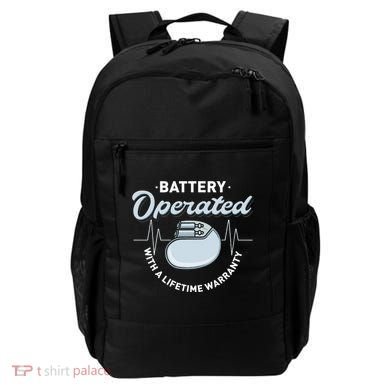 Battery Operated Pacemaker Recipient Heart Attack Survivor Backpack