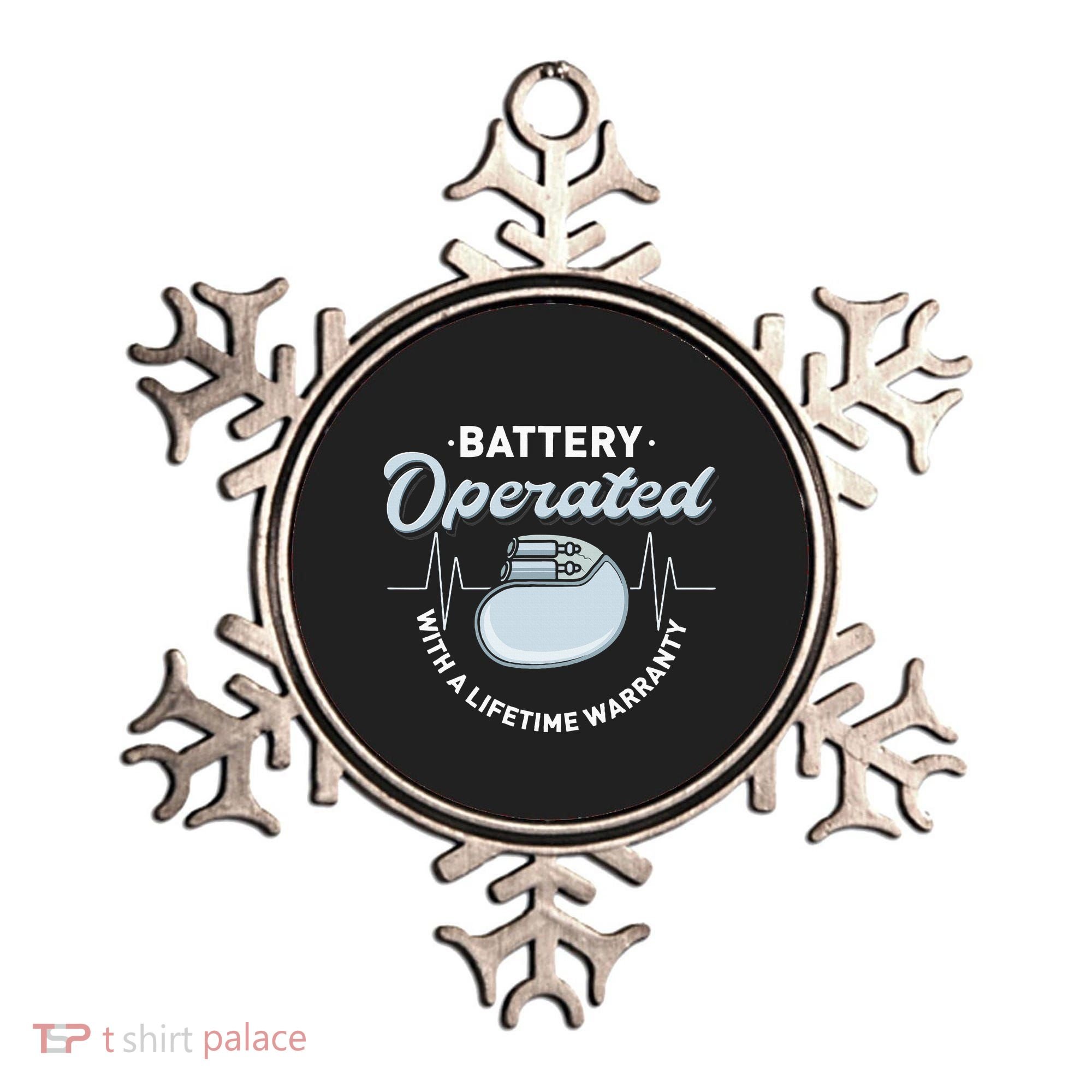 Battery Operated Pacemaker Recipient Heart Attack Survivor Ornament