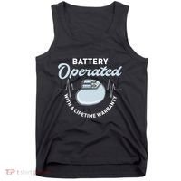 Battery Operated Pacemaker Recipient Heart Attack Survivor Tank Top thumb 0