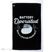 Battery Operated Pacemaker Recipient Heart Attack Survivor Golf Towel thumb 0