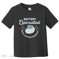 Battery Operated Pacemaker Recipient Heart Attack Survivor Toddler T-Shirt thumb 0