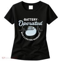 Battery Operated Pacemaker Recipient Heart Attack Survivor Women's T-Shirt thumb 0