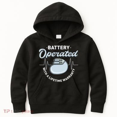 Battery Operated Pacemaker Recipient Heart Attack Survivor Kids Hoodie