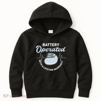 Battery Operated Pacemaker Recipient Heart Attack Survivor Kids Hoodie thumb 0