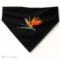 Bird Of Paradise Flower S USA-Made Doggie Bandana thumb 0