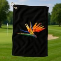 Bird Of Paradise Flower S Golf Towel thumb 1