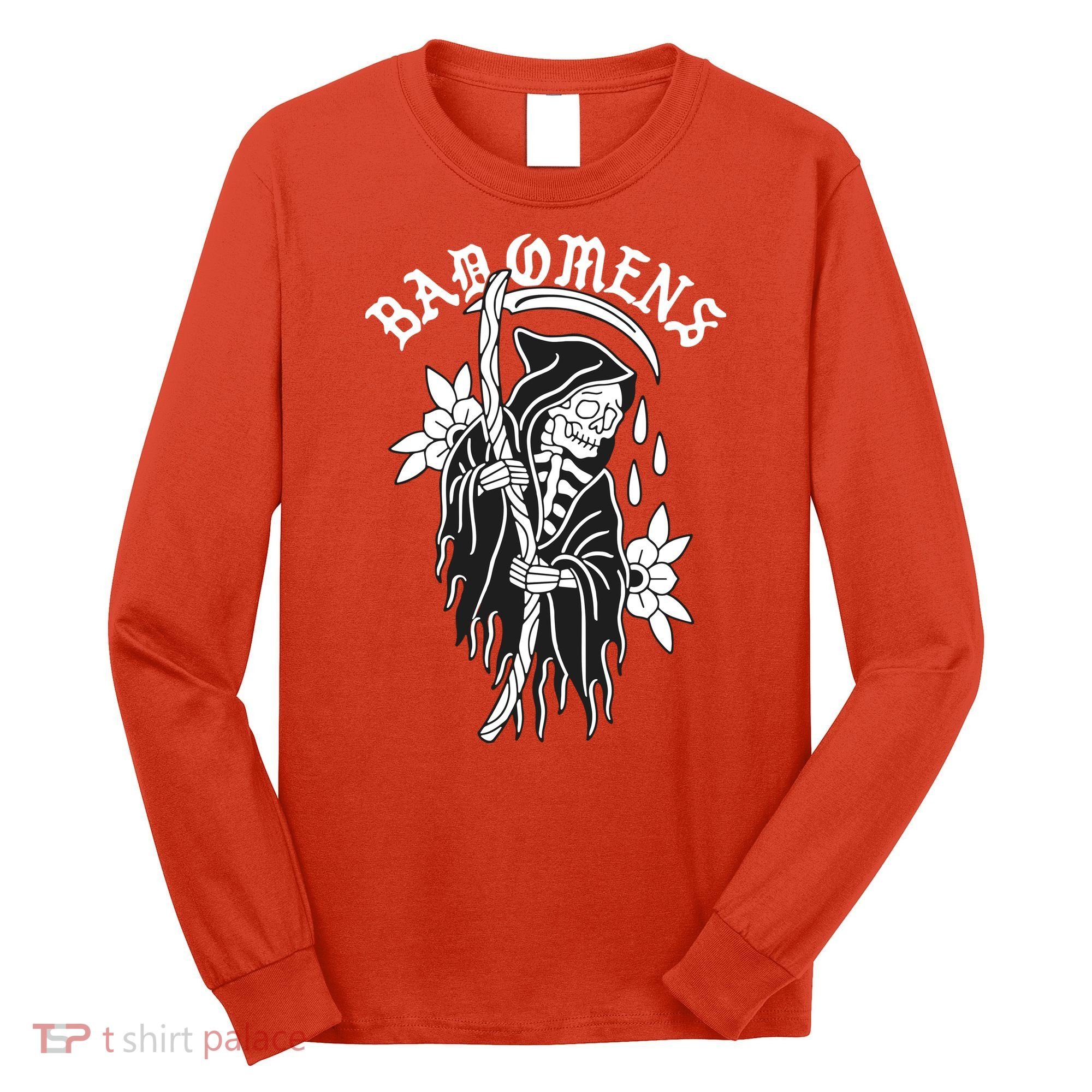 Bad Omen Reaper The Death Of Peace Of Mind Long Sleeve Shirt