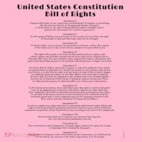 Bill Of Rights Us Constitution Coaster thumb 2