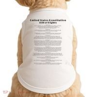 Bill Of Rights Us Constitution Doggie Tank thumb 0