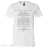Bill Of Rights Us Constitution V-Neck T-Shirt thumb 0
