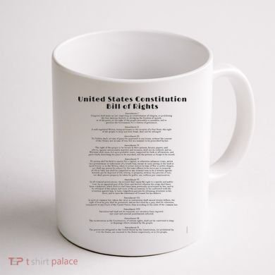 Bill Of Rights Us Constitution Coffee Mug back