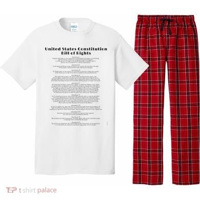 Bill Of Rights Us Constitution Pajama Set