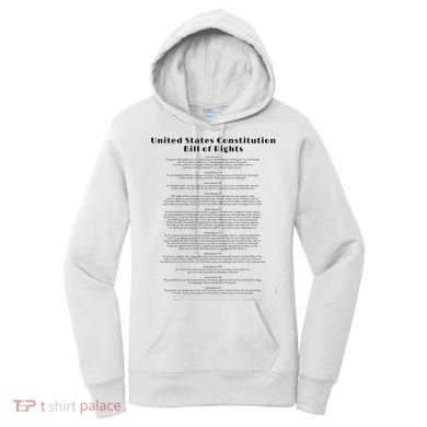 Bill Of Rights Us Constitution Women's Hoodie