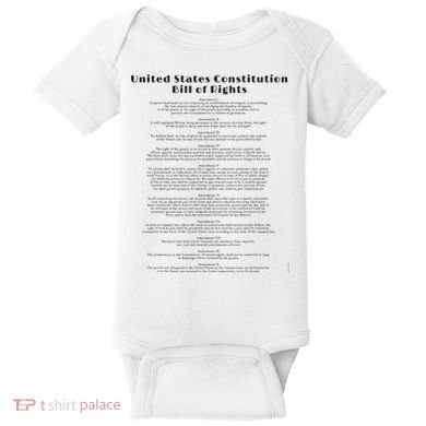 Bill Of Rights Us Constitution Baby Bodysuit