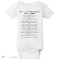Bill Of Rights Us Constitution Baby Bodysuit thumb 0