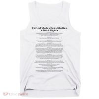 Bill Of Rights Us Constitution Tank Top thumb 0