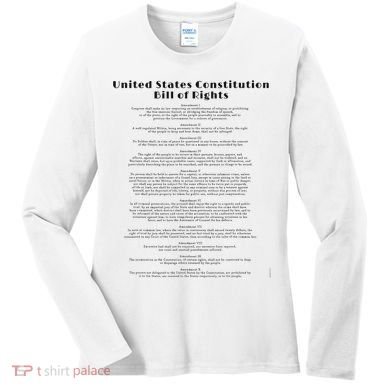Bill Of Rights Us Constitution Women's Long Sleeve Shirt