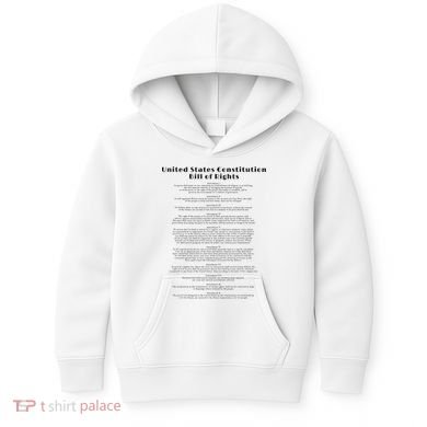 Bill Of Rights Us Constitution Kids Hoodie