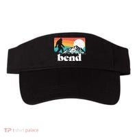Bend Oregon Retro Bigfoot Mountains Visor thumb 0