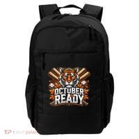 Baseball October Ready Tiger D Backpack thumb 0