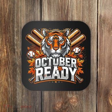 Baseball October Ready Tiger D Coaster