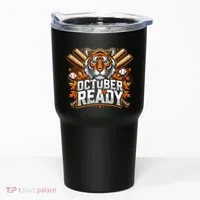 Baseball October Ready Tiger D Tumbler thumb 0