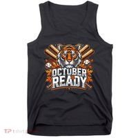 Baseball October Ready Tiger D Tank Top thumb 0